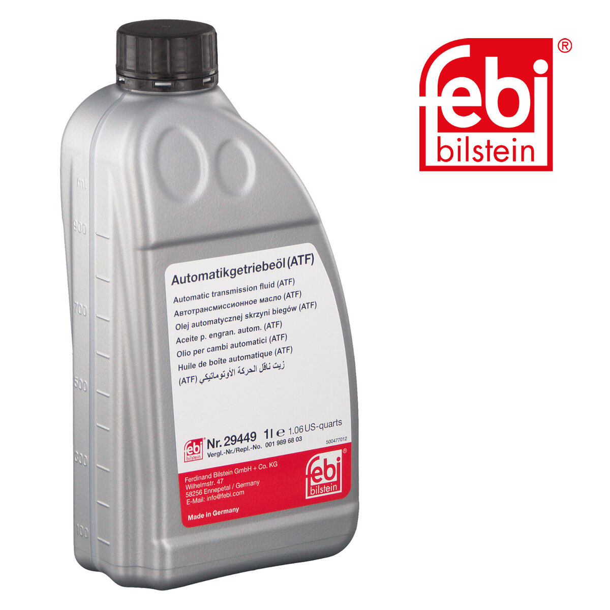 FEBI Automatic Transmission Fluid (ATF) - 29449 - 0019896803 FEBI Automatic Transmission Fluid (ATF) - 29449 - 0019896803