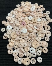  VINTAGE~ANTIQUE PORCELAIN CHINA BUTTONS LOT OF 150+ 