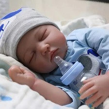 20" Realistic Reborn Baby Boy Doll – Lifelike Weighted Newborn Gift for Kids