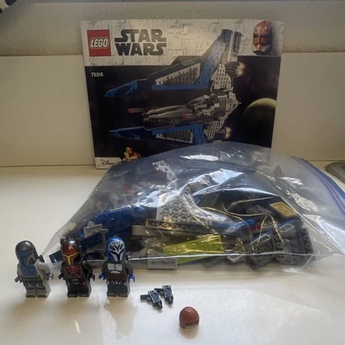 LEGO Star Wars 75316 Mandalorian Starfighter with Minifigures Complete Set
