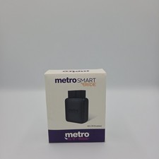 Metro SMART Ride 4G LTE Car Wi-Fi Hotspot GPS Tracking OBDII Device New Open Box