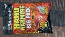 Grabber Warmers Hand Warmers Big Pack 10 Pairs Instant Heat Up to 10 Hours