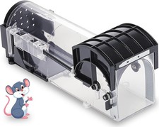 Mouse Trap, Humane Traps for Indoors, Rodent Control Trap High Sensitive No Kill
