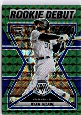 2022 Panini Mosaic #RD-15 Ryan Vilade Rookie Debut Green Mosaic