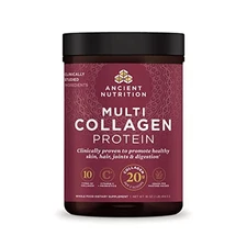 Ancient Nutrition Collagen Powder Protein with Probiotics 16oz Unflavored