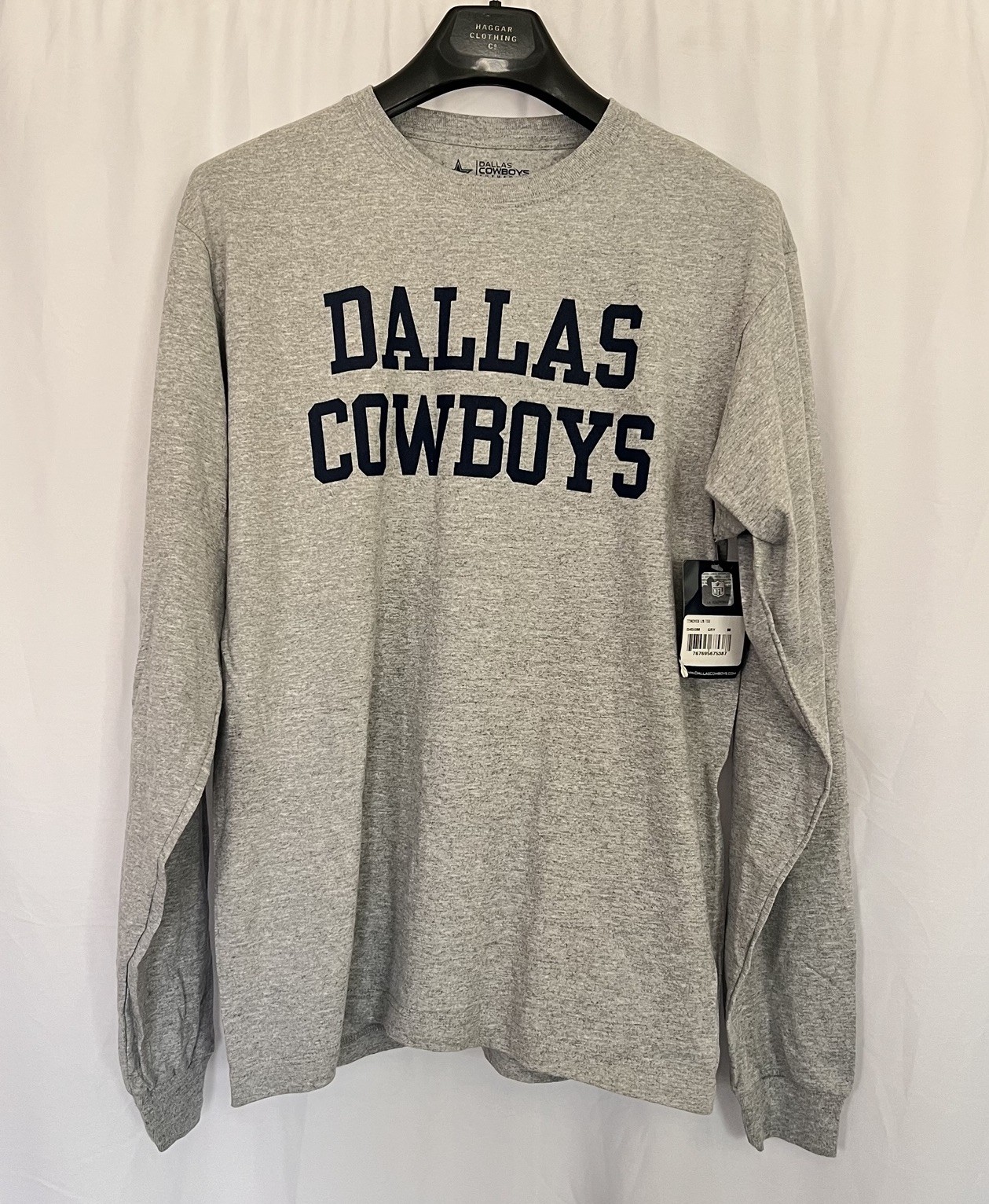 Nwt Men'S Dallas Cowboys Nfl Official Coaches Long Sleeve T-Shirt Sz M