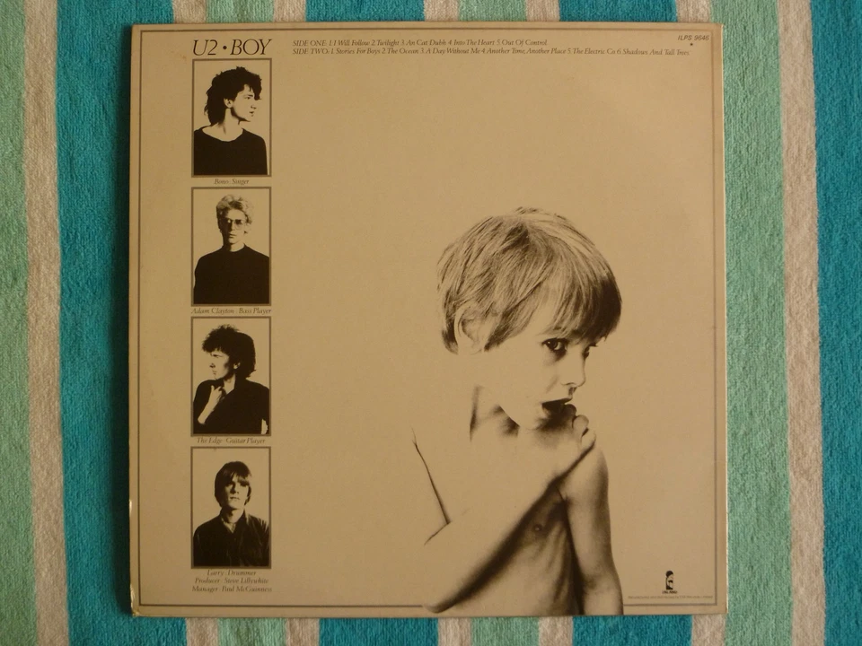 U2 Boy LP CBS 1980 Ireland Pressing Custom Labels/UK Jacket - Image 2 of 2