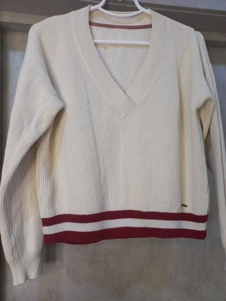 Women Pepe Jeans Sweater Beige Cotton 36