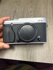 Fujifilm X Series X-E1 16.3MP Digital SLR Camera Body Only Silver Time Lapse