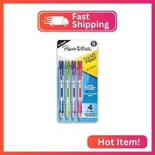 Paper Mate Clearpoint Mechanical Pencils, 0.7mm HB 2 Lead, Assorted Fashion Bar