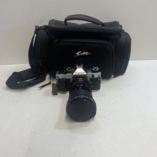 Canon AE-1 Program 35mm SLR Film Camera w/canon Lens 35-105 mm Tested  Working