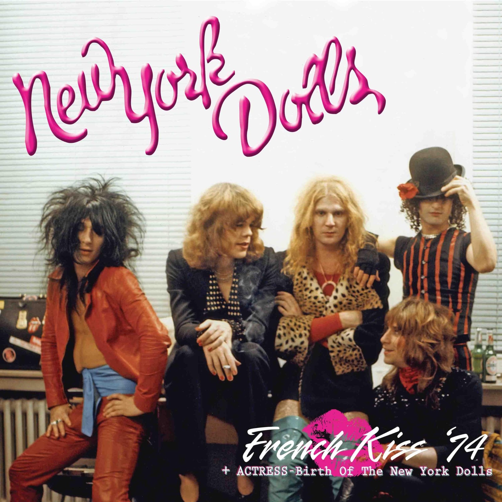 New York Dolls and Actress French Kiss 74   Actress - Birth of the New York