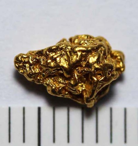 1 Grosser GOLDNUGGET- GOLD NUGGET aus Australien! 8mm!