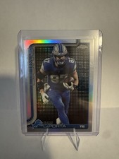 2025 Topps Chrome Sam LaPorta Light Board Refractor #100 Detroit Lions SSP