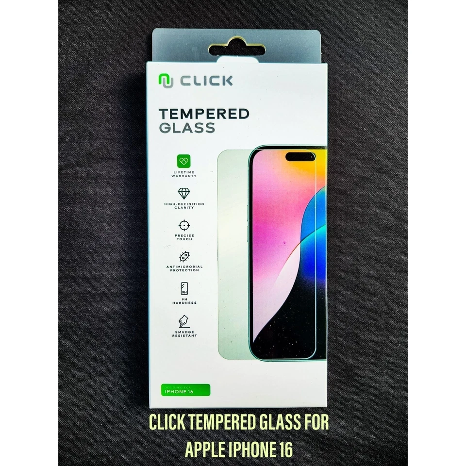 CLICK Wallet Series iPhone 16 Case w/Tempered Glass/stylus/A-C CABLE BUNDLE $19 - Imagem 3 de 4