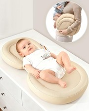 Baby Changing Pad with Waterproof  Wipe-Clean, Non-Slip Foldable PU Diaper C...