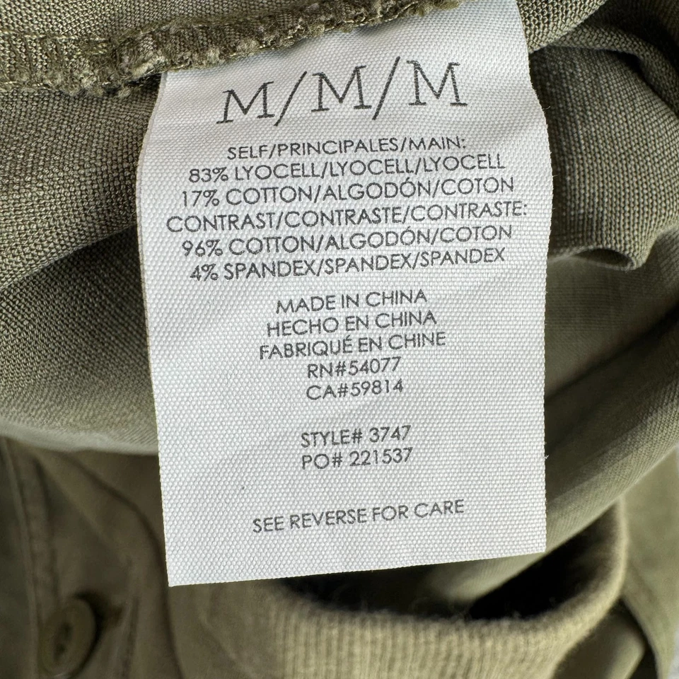 Брюки для бега марафона CAbi 27 дюймов карманы эластичные 3747 зеленые женские средний размер M - Изображение 4 из 4