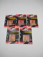 AAA Alkaline E-Circuit Batteries Lot Of 5- 4 Pack For High Drain Devices New