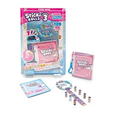 Sticki Rolls Sticki Book SERIES 3 Wearable Shareable Sticker Bracelets