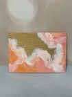 ATC 2.5x3.5 Acrylic Original Painting OOAK Signed By Artist “Heaven’s Gate” — photo 1