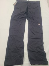 Dickies Mens Flex Skinny Straight Fit Double Knee Work Pant Size 33x32