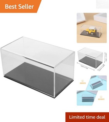 High-Transparency Acrylic Display Case for Small Collectibles - 4.72'' x 2.28''