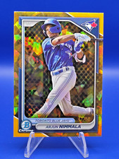 2024 Bowman Chrome Draft Sapphire Edition - Arjun Nimmala #BDC-102 Gold /50 (RC)