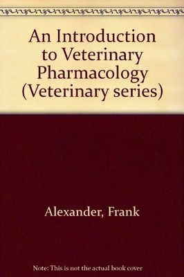 Introduction to Veterinary Pharmacology Buch Longman Higher Education