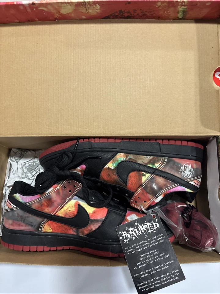 nike sb dunk low pushead 1 size 8 brand new - Image 2 of 4