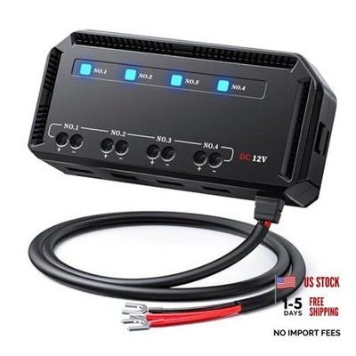 12V Fuse Block, 20A Motorcycle Fuse Relay Box Kit with LED Warning Indicator 4