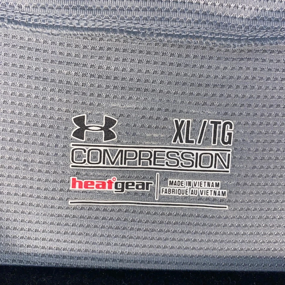 Under Armour Men's UA MPZ Compression Basketball Tank XL Gray HeatGear NWT Gift - Image 2 of 4