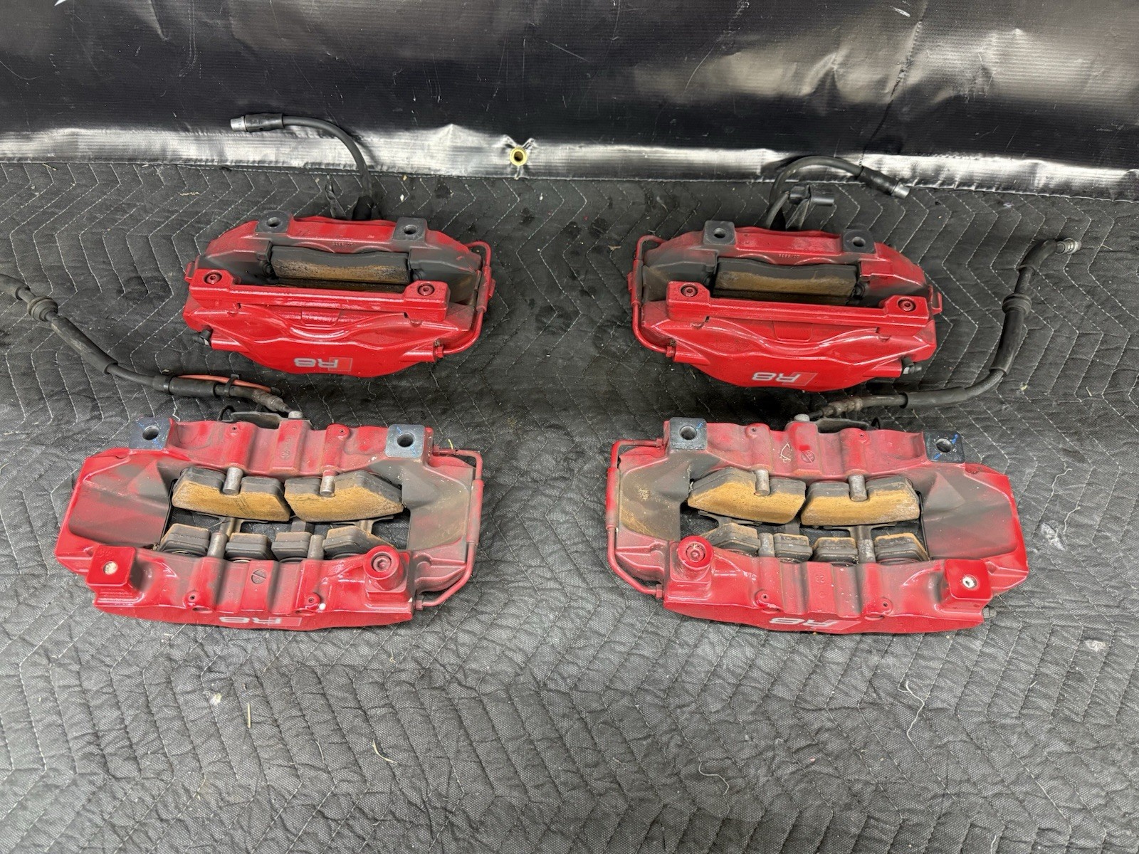 2017 Audi R8 V10 Plus Spyder Brembo Brake Caliper Set