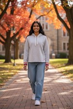 Krimson Klover womens NEW cropped hoodie collegiate 'Ciao Bella' Small