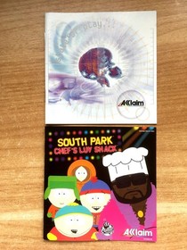 SOUTH PARK CHEF'S LUV SHACK COMPLET SEGA DREAMCAST PAL UK CIB OVP Tr&egrave;s Bon &eacute;tat