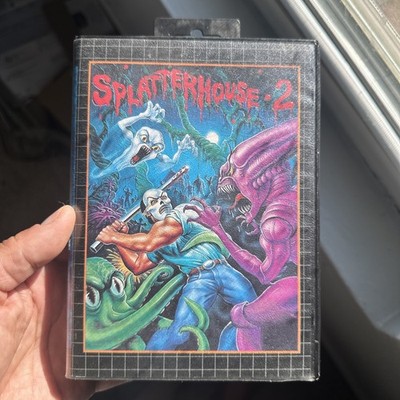 Splatterhouse 2 Video Game Cartridge for Sega Megadrive No Manual