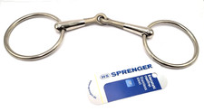 SPRENGER Gebiss Turnado Wassertrense 12,5cm aus Edelstahl einfach gebrochen 14mm