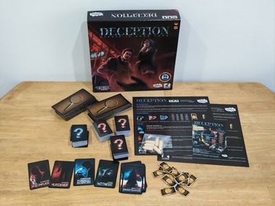 Deception: Murder in Hong Kong - Grey Fox Games 2019 - Komplett! Sealed Karten