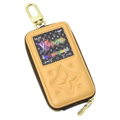 Louis Vuitton Monogram LV Music Key Holder Bag Charm M02487 Used