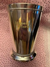 Elegance Silver 90371 Silver Plated Beaded Mint Julep Cup 12 oz Makers Mark NEW