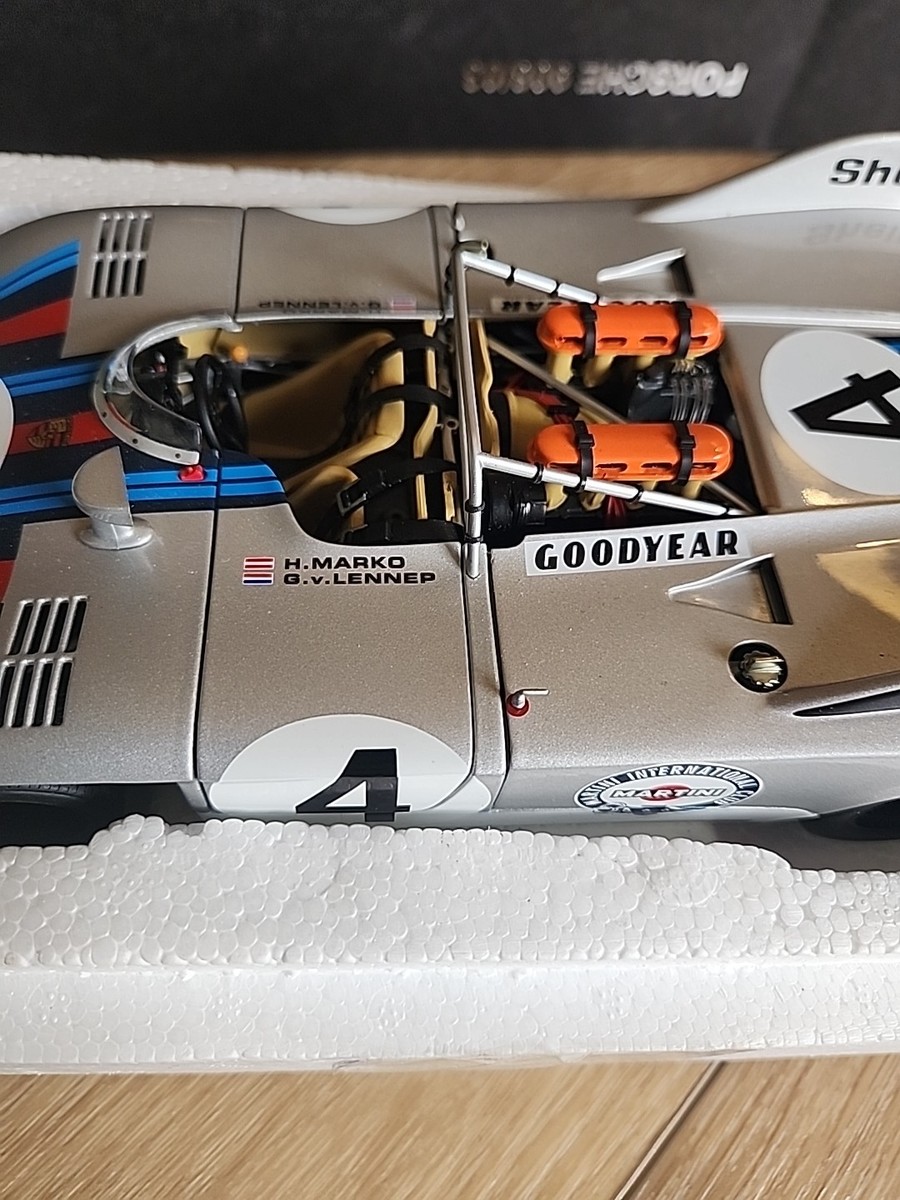 Autoart 1/18 Scale Diecast 87181 - Porsche 908/03 Nurburgring 1971