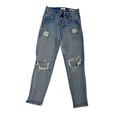   Cotton On Womens Jeans Basic Casual Denim Pants Mid Grazer Skinny sz 4 