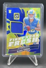 2024 Panini Donruss Optic First Year Fresh Blake Corum #FYF-BCM