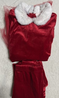 Blueberi Boulevard Christmas Dress & Matching Pants Size 6 Girls Cute!