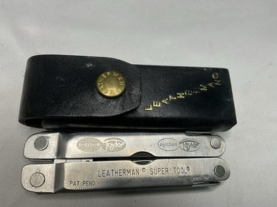 Original Leatherman Super Tool 1996 Leather Sheath Never Used Read Description