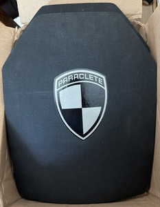 Paraclete 9900X Level IV Stand Alone Large Torso Plates Armor, Black. Set of 2