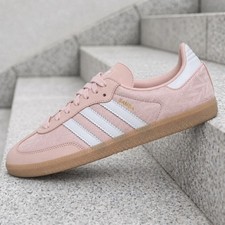 adidas Samba OG Sandy Pink White Gold IH3977 Women's New