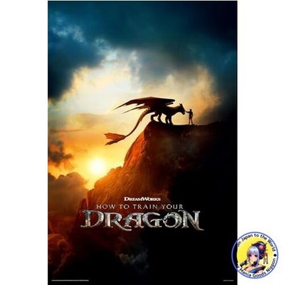 YANOMAN 1000 Piece Jigsaw Puzzle How to Train Your Dragon 50x75cm 10-1496