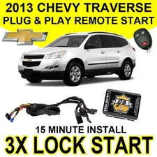 Js Alarms Plug & Play Remote Start System For 2013 Chevy Traverse DIY GM10