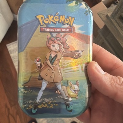 Crown Zenith Mini Tin - Sonia & Yamper ( Sword & Shield ) Pokemon TCG  