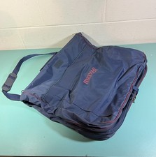 TOTES Garment Bag 2 Suiter Shoulder Strap Folding Hanging Travel Carry Case NOS.